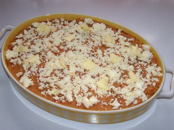 Mediterraner Kartoffelpüree-Gemüse-Auflauf mit Feta - Rezept - Bild Nr. 13