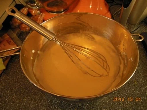 Dessert:Spekulatiussouffle mit Glühweinzabaione und Gewürzclementinen - Rezept - Bild Nr. 12