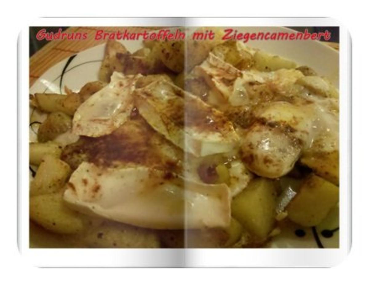 Kartoffeln: Bratkartoffeln mit Ziegencamenbert - Rezept