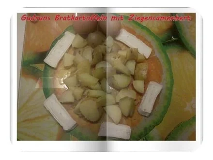 Kartoffeln: Bratkartoffeln mit Ziegencamenbert - Rezept - Bild Nr. 3