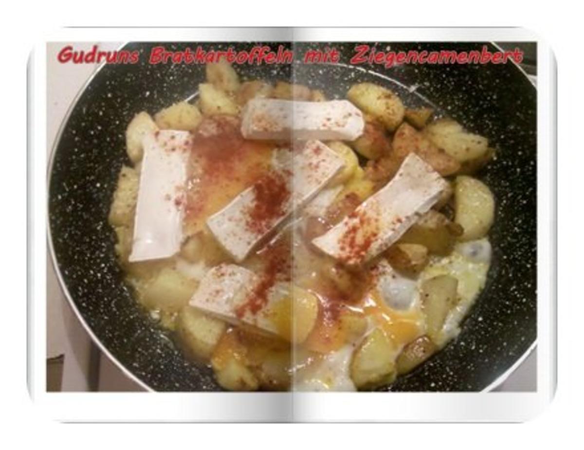 Kartoffeln: Bratkartoffeln mit Ziegencamenbert - Rezept - Bild Nr. 4