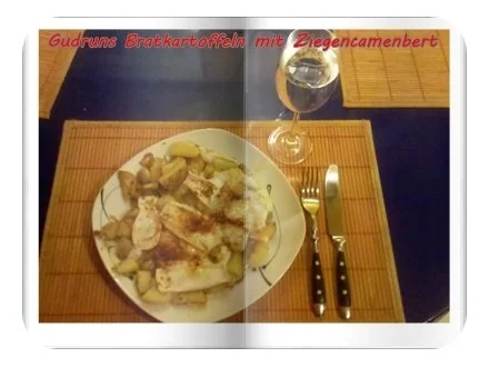 Kartoffeln: Bratkartoffeln mit Ziegencamenbert - Rezept - Bild Nr. 5