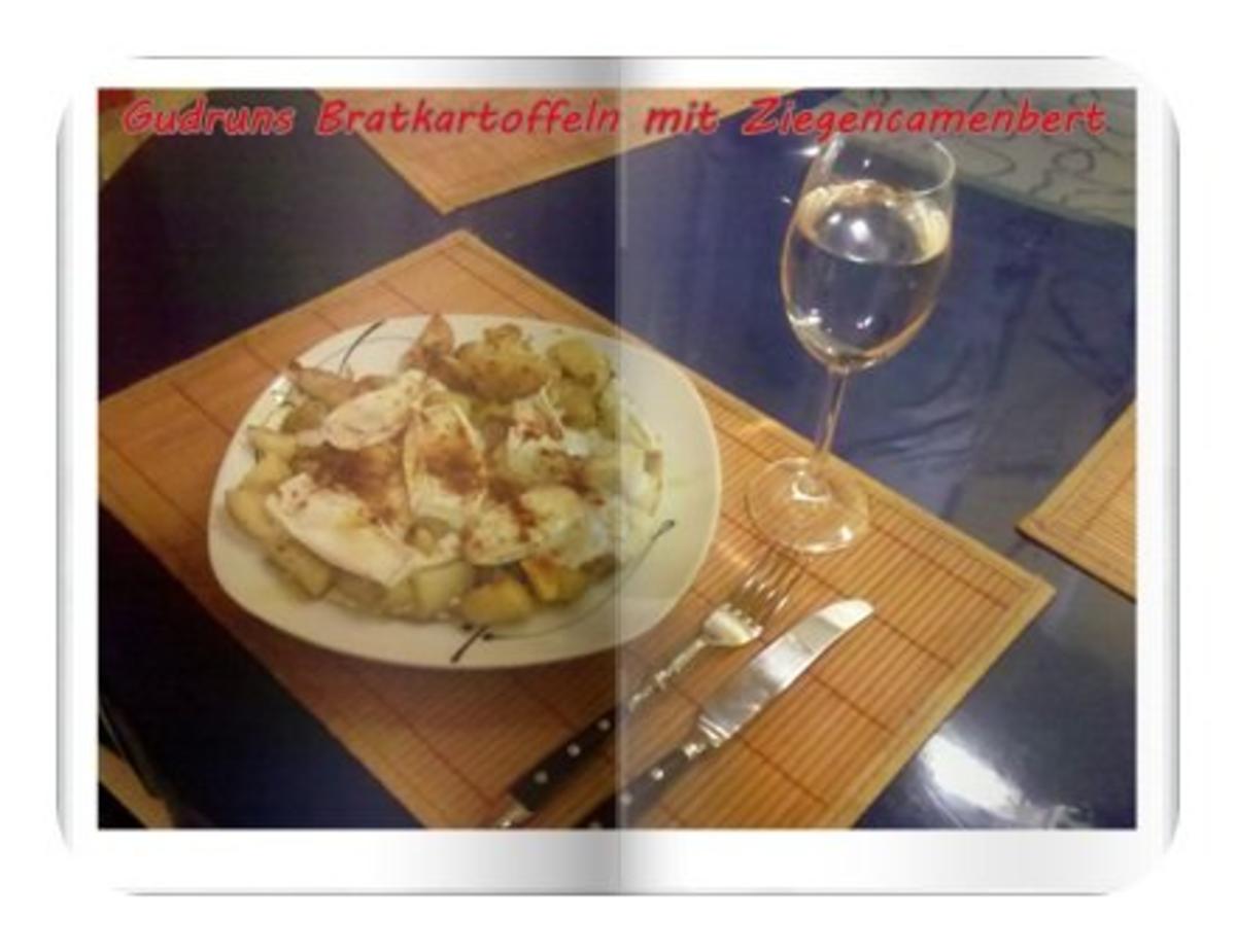 Kartoffeln: Bratkartoffeln mit Ziegencamenbert - Rezept - Bild Nr. 6