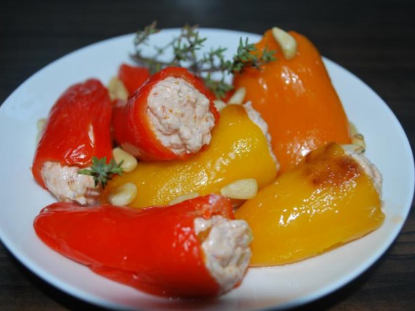 Gefüllte Mini Paprika - einfach - von Anni2000