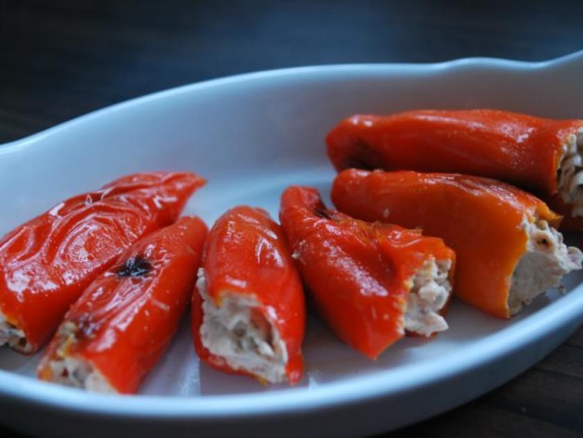 Gefüllte Mini Paprika - einfach - von Anni2000 Gefüllte Mini Paprika - einfach - von Anni2000