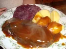 Rezept: Sauerbraten, klassisch mit Rotkohl Sauerbraten, klassisch mit Rotkohl - Rezept