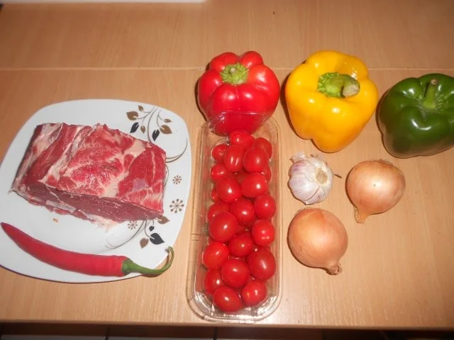 Rinderbraten mit buntem Paprikagemüse - Rezept - Bild Nr. 2