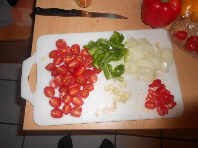 Rinderbraten mit buntem Paprikagemüse - Rezept - Bild Nr. 3