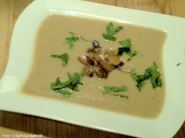 Maronen-Sellerie-Suppe - Rezept