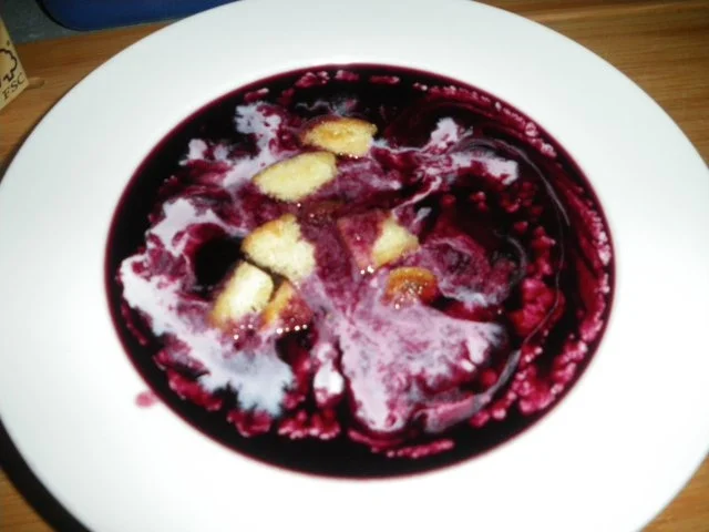 Holunderbeersuppe Holundersuppe ( Fliederbeersuppe) - Rezept - Bild Nr. 6