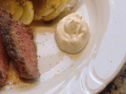Auberginen-Kartoffel-Auflauf mit rosa gebratenes US-Beef - Rezept - Bild Nr. 2