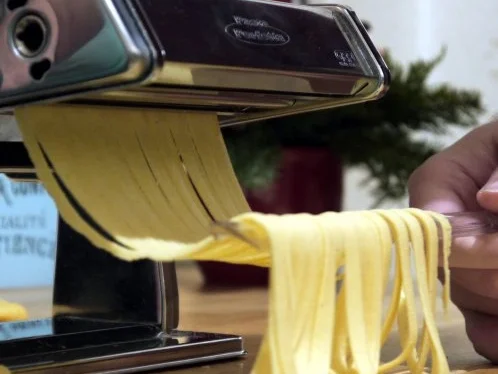 Rezept: Entenragout mit selbstgemachter Tagliatelle Bild Nr. 3 Entenragout mit selbstgemachter Tagliatelle - Rezept - Bild Nr. 3