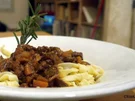Entenragout mit selbstgemachter Tagliatelle - Rezept