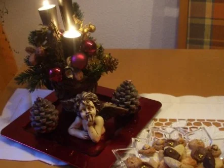 Trüffelherz -Plätzchen - Rezept