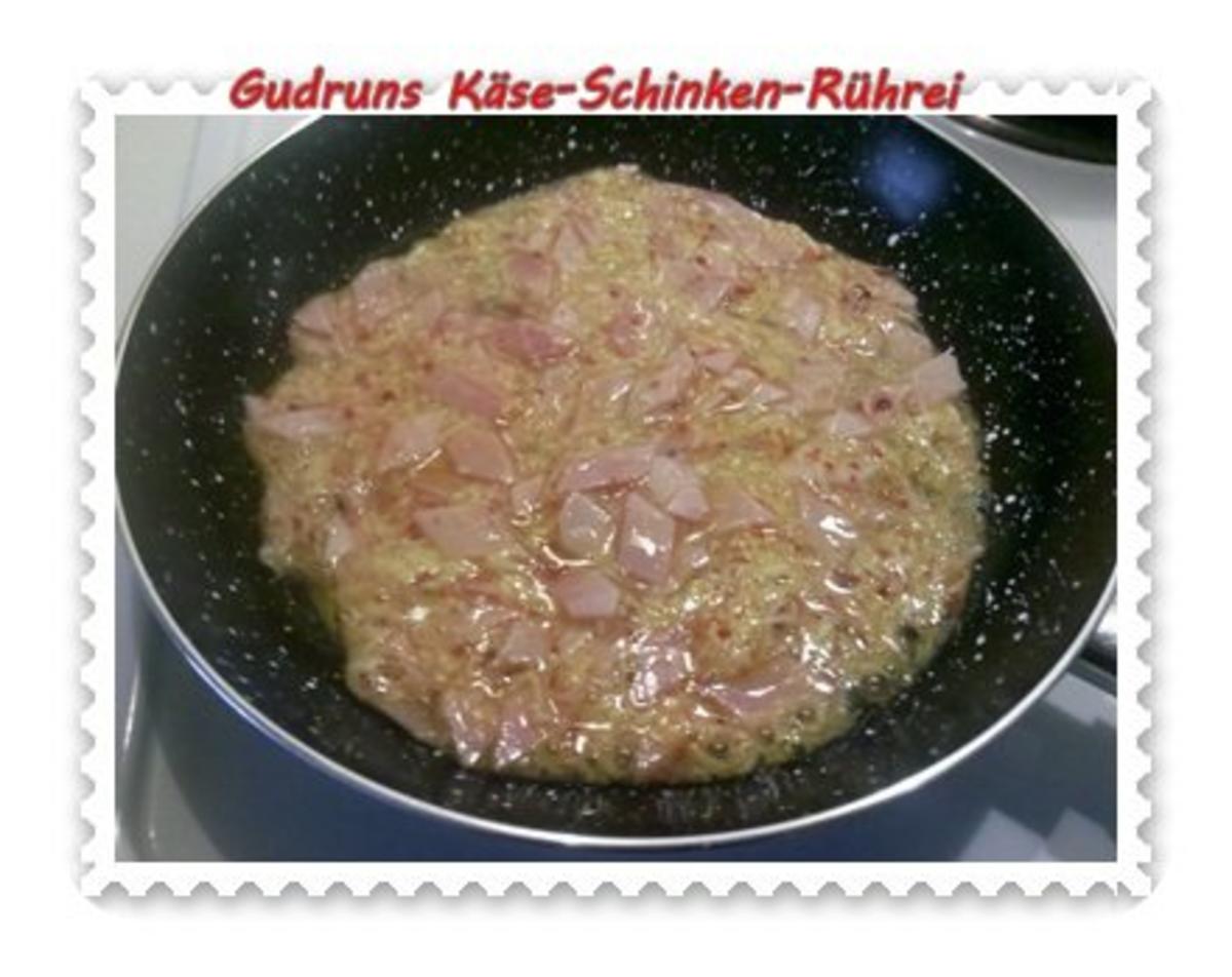 Eier: Käse-Schinken-Rührei â la Gudrun - Rezept - Bild Nr. 5