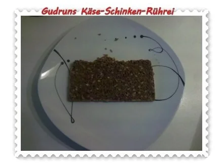 Eier: Käse-Schinken-Rührei â la Gudrun - Rezept - Bild Nr. 6