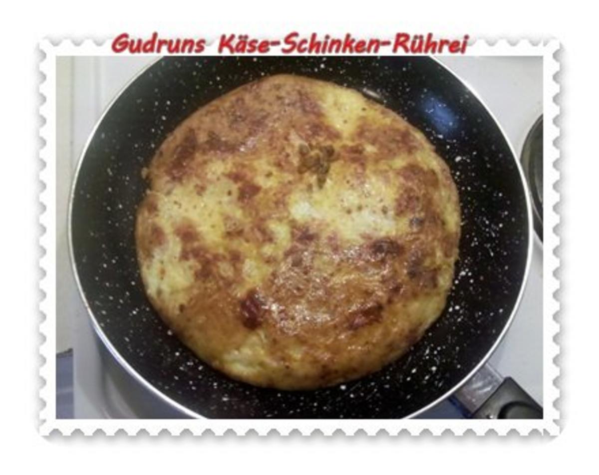 Eier: Käse-Schinken-Rührei â la Gudrun - Rezept - Bild Nr. 7