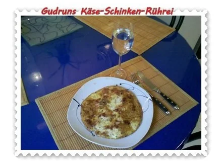 Eier: Käse-Schinken-Rührei â la Gudrun - Rezept - Bild Nr. 10