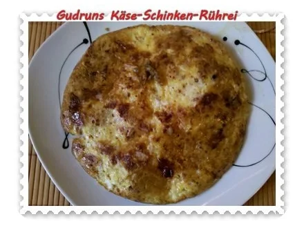 Eier: Käse-Schinken-Rührei â la Gudrun - Rezept - Bild Nr. 11