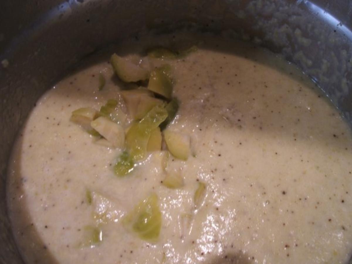 Suppen: Rosenkohlsuppe "Lohengrin" - Rezept - Bild Nr. 8