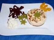 Weihnachtliches Mousse mit Clementinenschaum und Walnusskrokant - Rezept