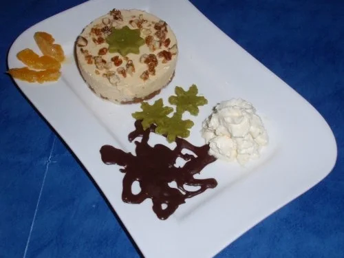 Weihnachtliches Mousse mit Clementinenschaum und Walnusskrokant - Rezept - Bild Nr. 20