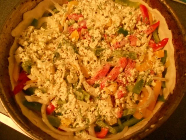 Paprika - Tarte - Rezept - Bild Nr. 4