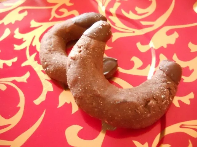 Rezept: Schoko-Kirsch-Hörnchen Schoko-Kirsch-Hörnchen - Rezept