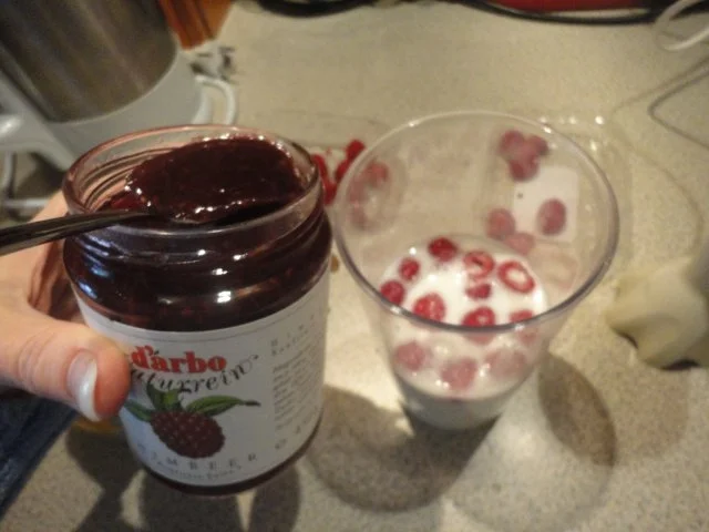 Rezept: ABNEHMEN ??? Vorschlag Nr. 3 mit Himbeeren Bild Nr. 3 ABNEHMEN ??? Vorschlag Nr. 3 mit Himbeeren - Rezept - Bild Nr. 3