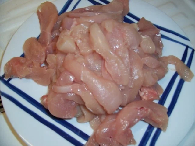 Hähnchengeschnetzeltes in Zwiebel-Sahne-Soße - Rezept - Bild Nr. 2