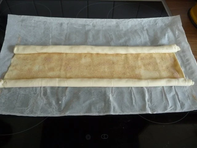 Plätzchen & Kekse : Kleine Schweineohren mit Schokolade - Rezept - Bild Nr. 4