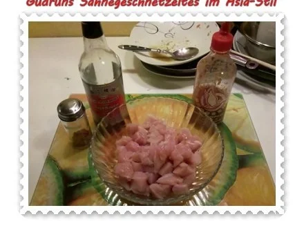 Geflügel: Sahnegeschnetzeltes im Asia-Stil - Rezept - Bild Nr. 3