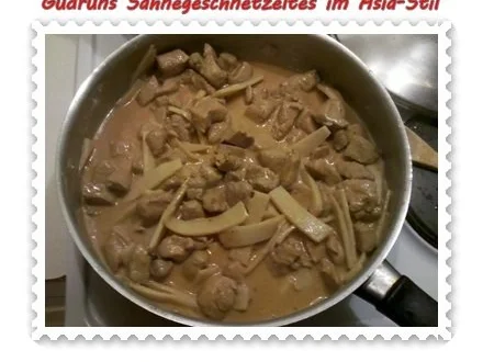 Geflügel: Sahnegeschnetzeltes im Asia-Stil - Rezept - Bild Nr. 7