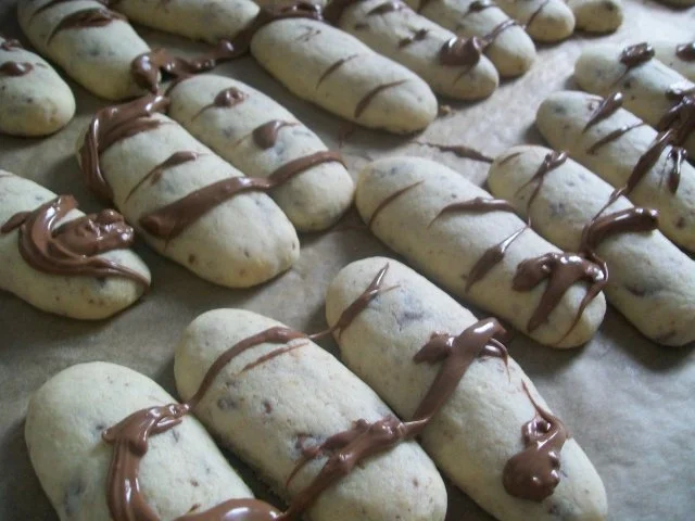 Rezept: Schokladen Stäbchen Schokladen Stäbchen - Rezept