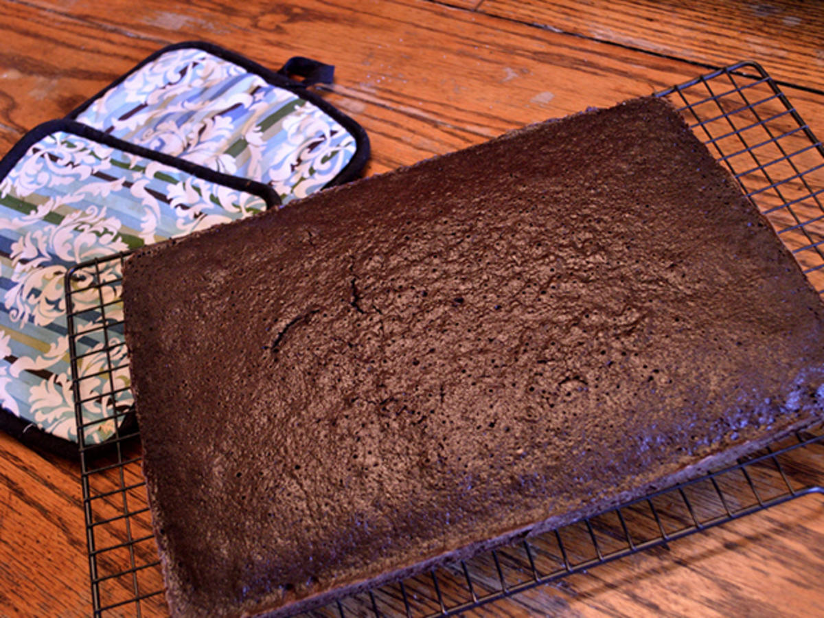 Einfacher Lebkuchen vom Blech - Rezept mit Bild - kochbar.de