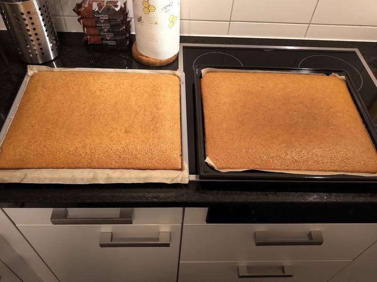 Einfacher Lebkuchen vom Blech - Rezept mit Bild