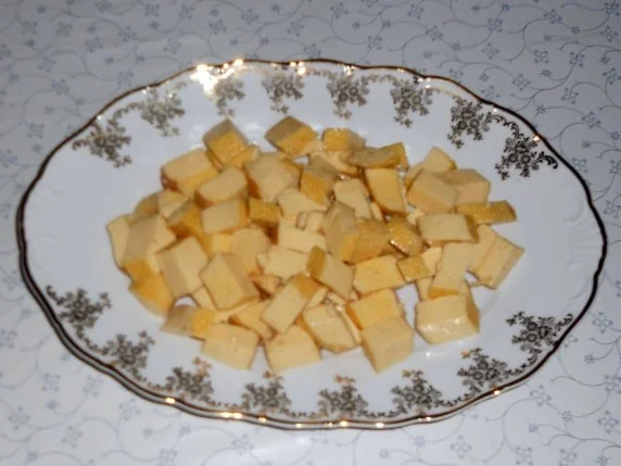 "Oma Friede`s" - Altdeutscher Eierstich     (Rzpt. um 1910) - Rezept