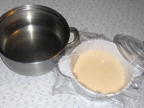 "Oma Friede`s" - Altdeutscher Eierstich     (Rzpt. um 1910) - Rezept - Bild Nr. 5