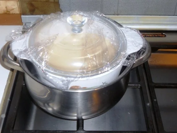 "Oma Friede`s" - Altdeutscher Eierstich     (Rzpt. um 1910) - Rezept - Bild Nr. 6