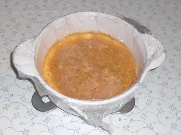 "Oma Friede`s" - Altdeutscher Eierstich     (Rzpt. um 1910) - Rezept - Bild Nr. 8