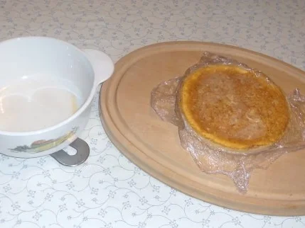 "Oma Friede`s" - Altdeutscher Eierstich     (Rzpt. um 1910) - Rezept - Bild Nr. 9