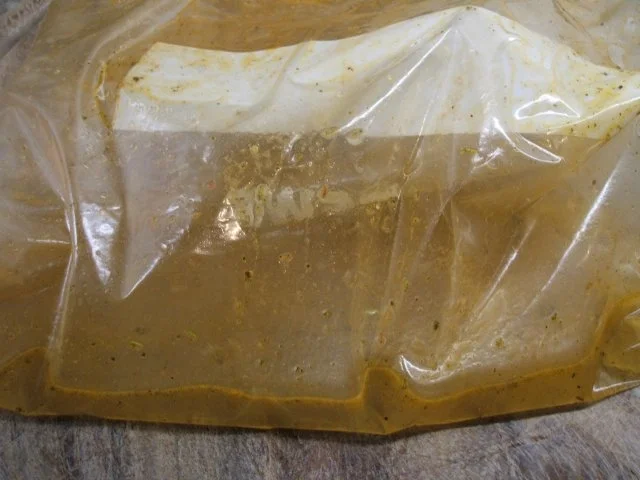 Geflügel: Marinierte Hähnchenschenkel aus dem Rohr mit Ofenkartoffeln - Rezept - Bild Nr. 12