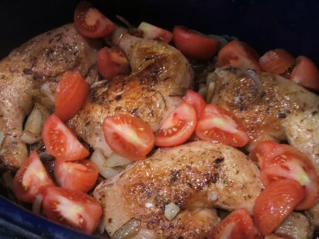 Geflügel: Marinierte Hähnchenschenkel aus dem Rohr mit Ofenkartoffeln - Rezept - Bild Nr. 13