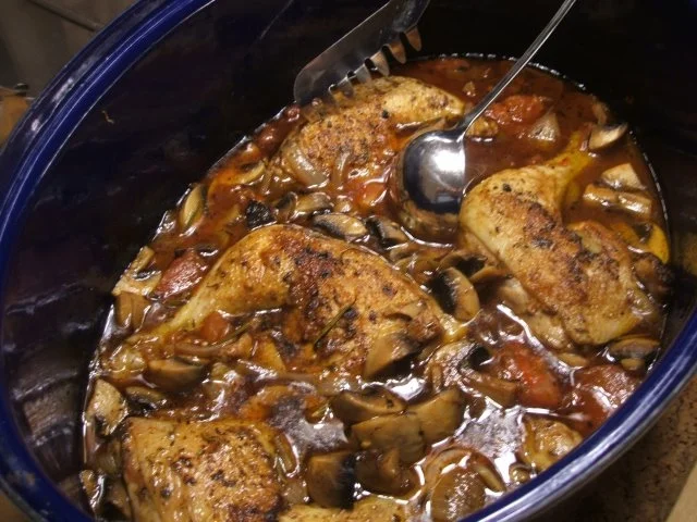 Geflügel: Marinierte Hähnchenschenkel aus dem Rohr mit Ofenkartoffeln - Rezept - Bild Nr. 15