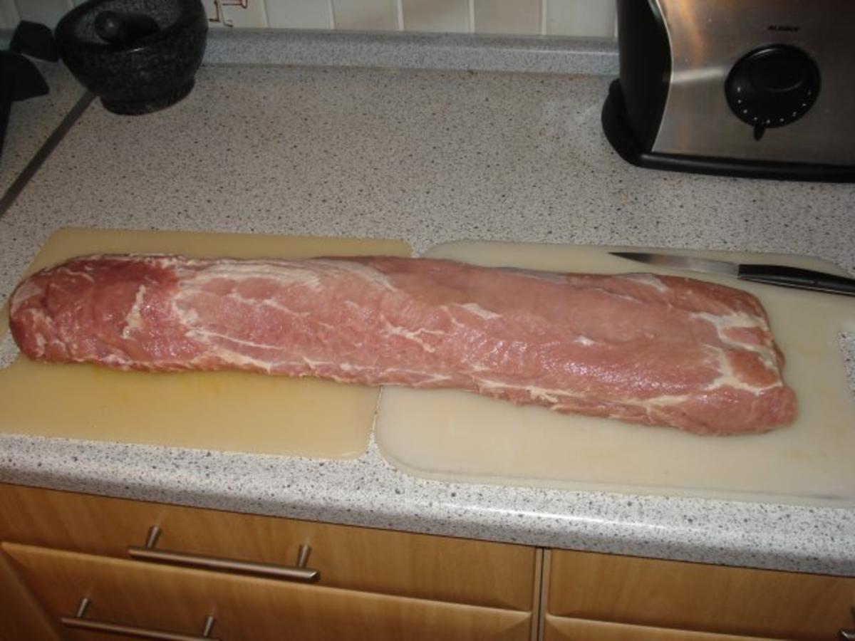 Lachsschinken selbstgemachter geräucherter Lachsschinken (tolles Weihnachtsgeschenk) Rezept