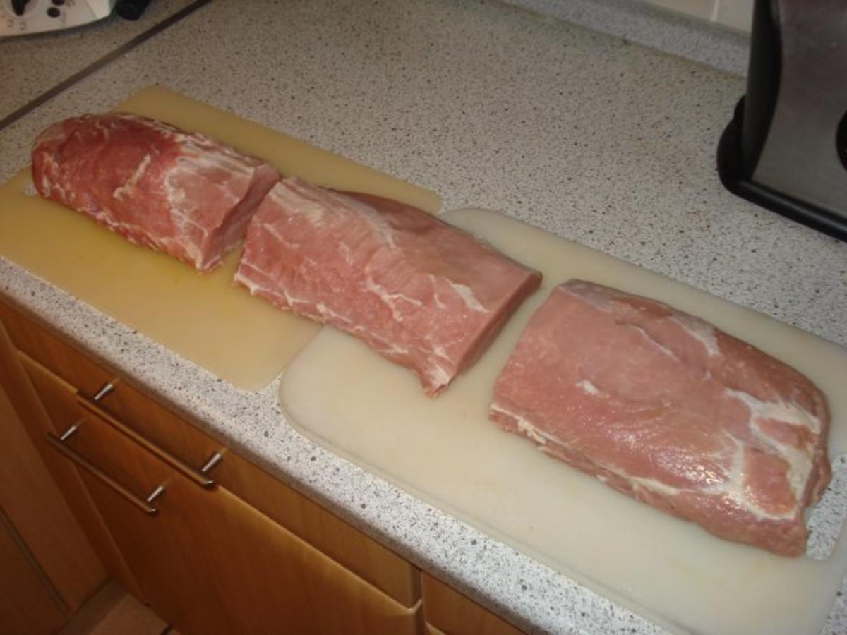 Lachsschinken selbstgemachter geräucherter Lachsschinken (tolles Weihnachtsgeschenk) Rezept