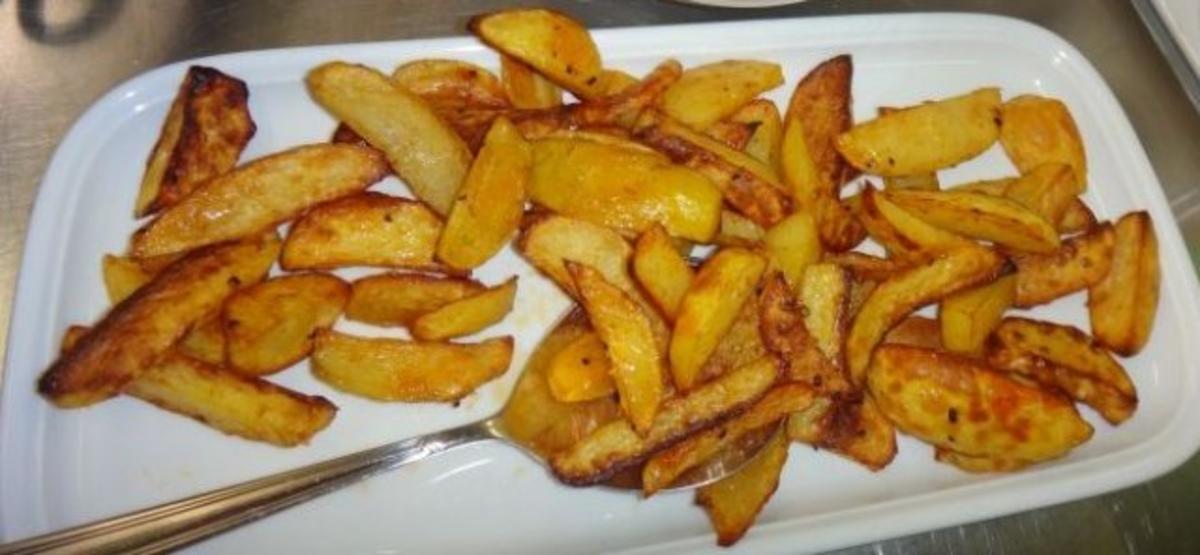 Bilder für Kartoffelspalten (Wedges) aus dem Ofen - Rezept