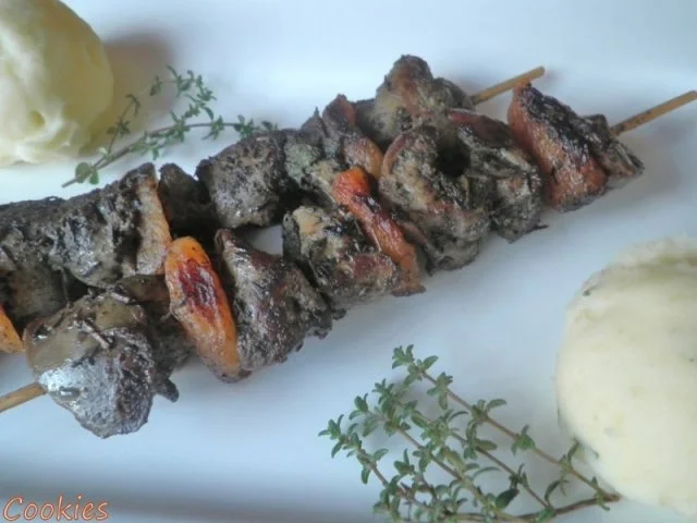 Fruchtige Hähnchenleber - Salbei - Spieße ... - Rezept - Bild Nr. 8