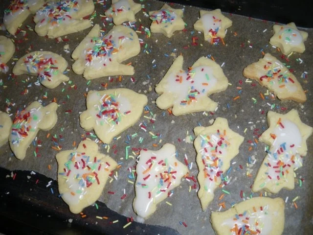 einfache Mürbeteigplätzchen - Rezept - Bild Nr. 6