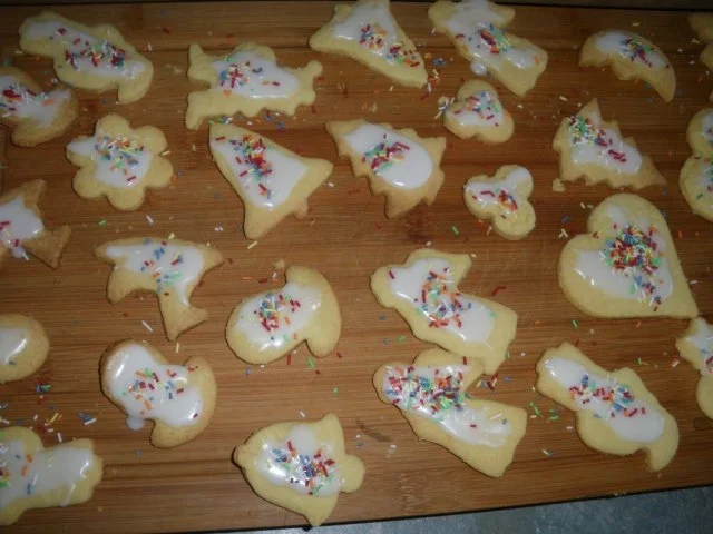 einfache Mürbeteigplätzchen - Rezept - Bild Nr. 7